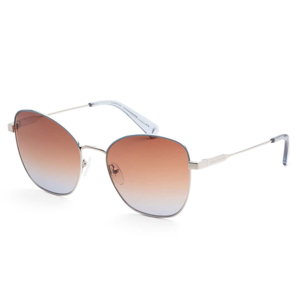 Longchamp Women's 57mm Silver Sunglasses