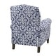 preview thumbnail 8 of 11, Madison Park Kirby Solid Wood Upholstered Push Back Recliner Chair with Rolled Arms