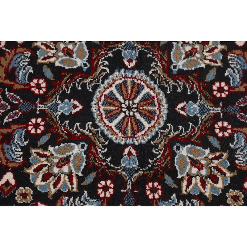 Animal Design Floral Kashan Turkish Area Rug Machine Made Carpet - 9'9" x 12'8"