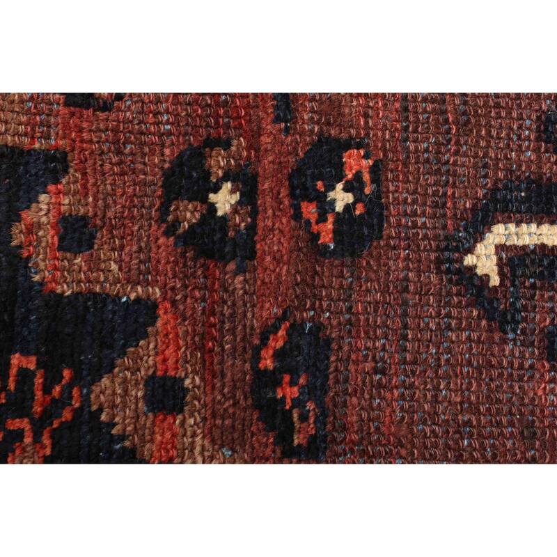ECARPETGALLERY Hand-knotted Konya Anatolian Dark Brown Wool Rug - 4'6 x 6'0