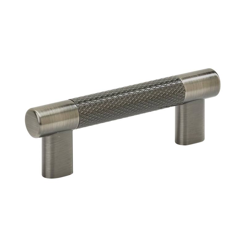 Amerock Bronx Cabinet Pull Handle - 3 in & 3-3/4 in (76mm & 96 mm) Center-to-Center - Gunmetal