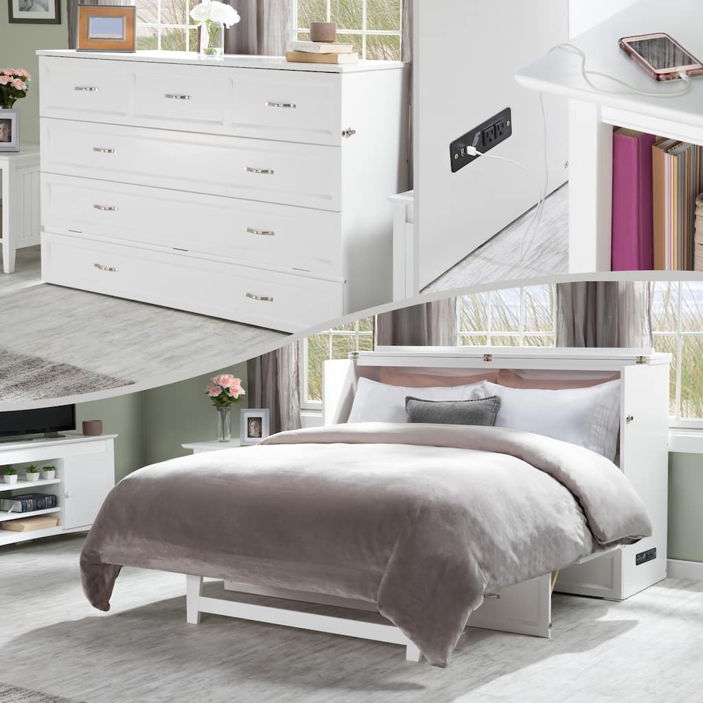 Deerfield Murphy Queen Bed Chest with Mattress