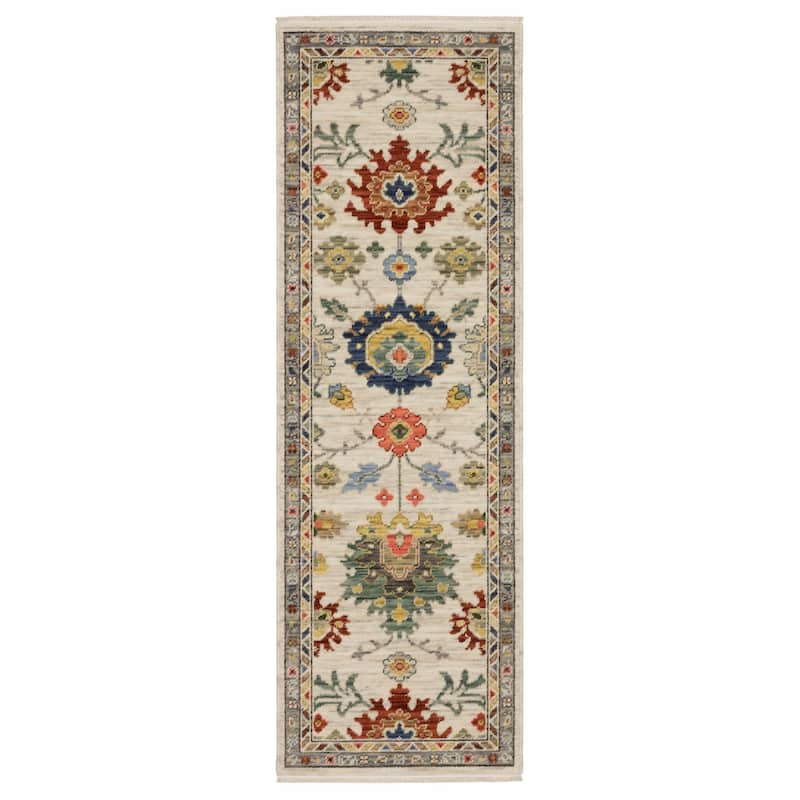 HomeRootsOriental Traditional Rectangle Area Rug