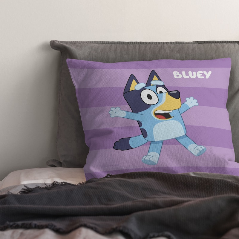 Bluey Roll Call Bluey 18 Inch Throw Pillow
