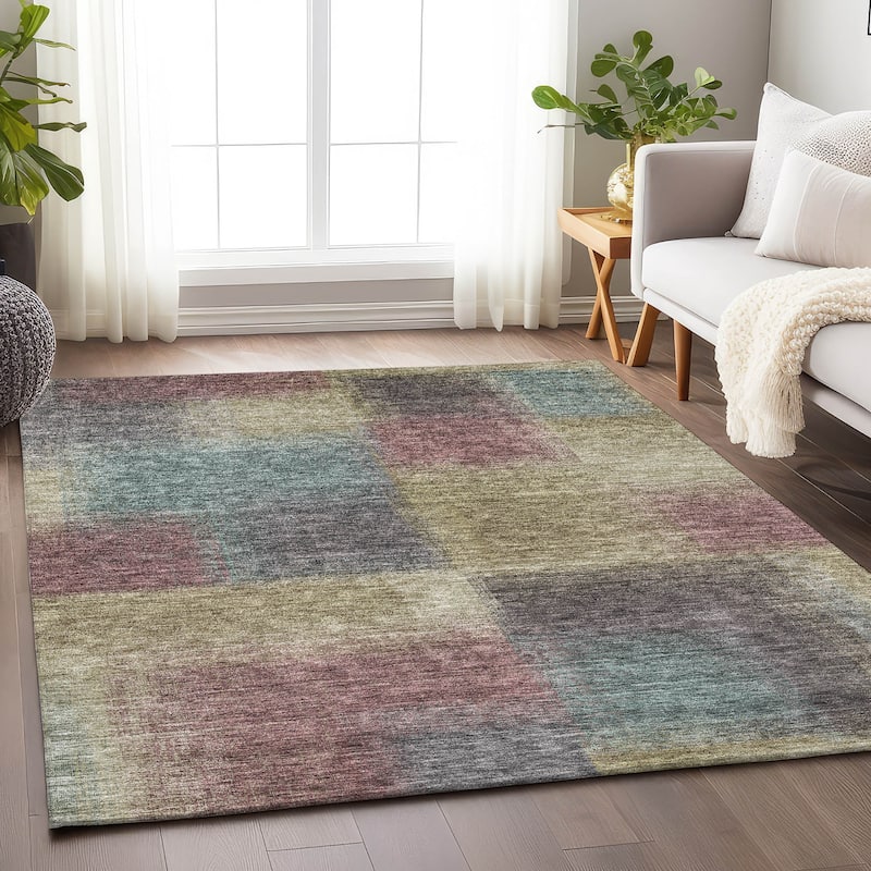 Premium Washable Super Soft Solid Ombre Mayfield Rug - Beige - 2' 6" x 3' 10" - Rectangle