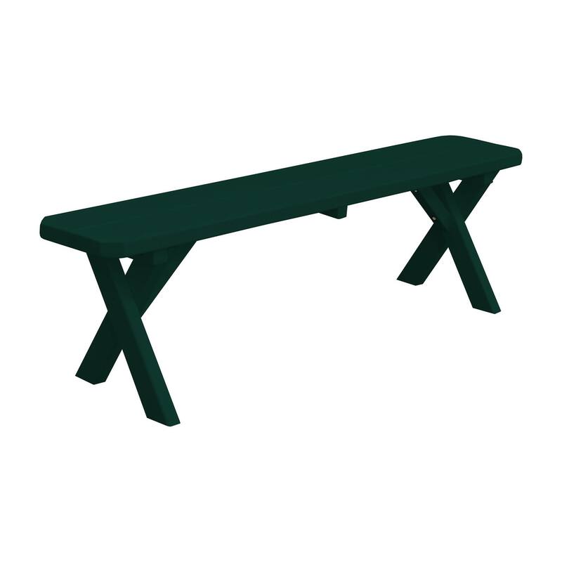 Pine 5' Crossleg Bench