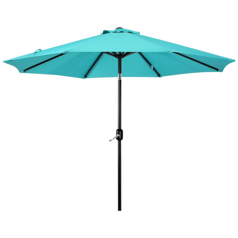 Holme 9-foot Steel Market Patio Umbrella with Tilt-and-Crank