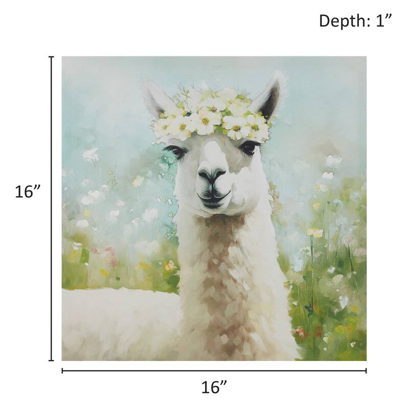 Madison Park Sunshine Animals Canvas Wall Art
