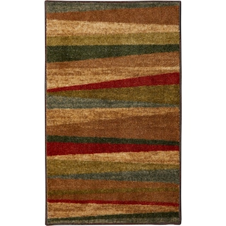 Mohawk Home Mayan Sunset Sierra Multicolor Stripe Area Rug