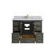 preview thumbnail 59 of 161, Willow Collection 48 in W x 22 in D x 36 in H Boston Single Bowl Sink Bathroom Vanity with Countertop