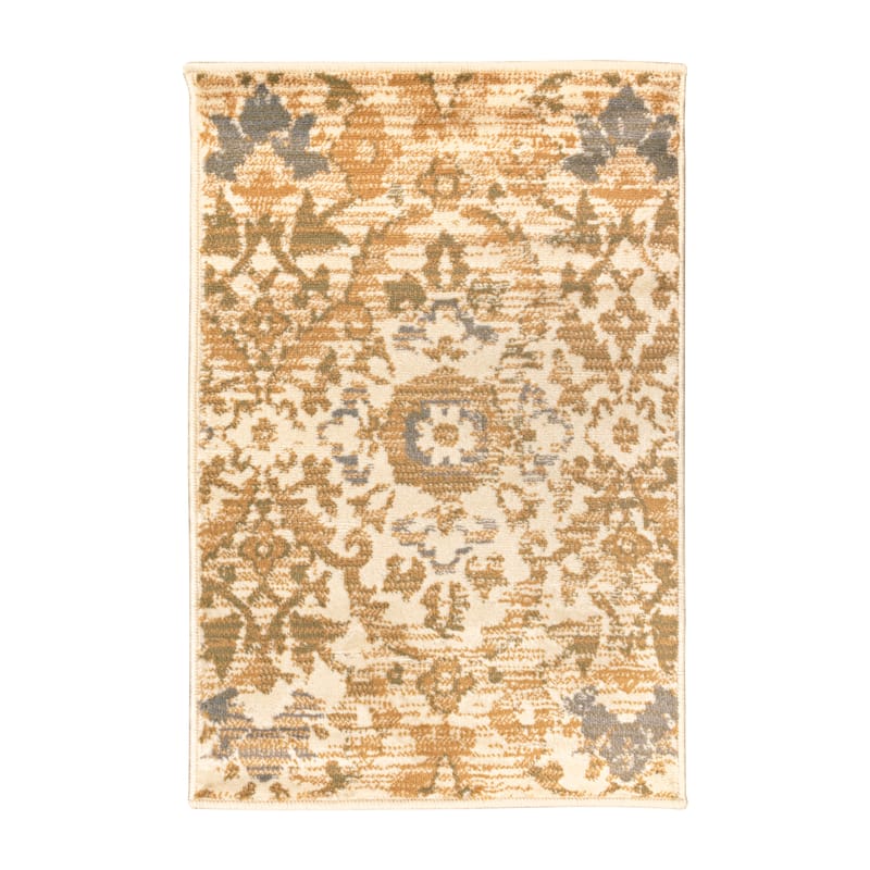 Superior Traditional Oriental Floral Indoor Area Rug