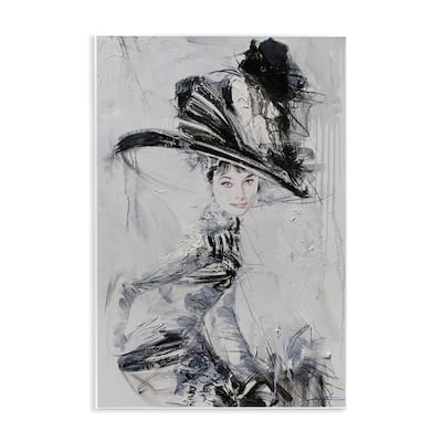 Stupell Abstract Sophisticated Audrey Wall Plaque Art Design By Lucille Lee