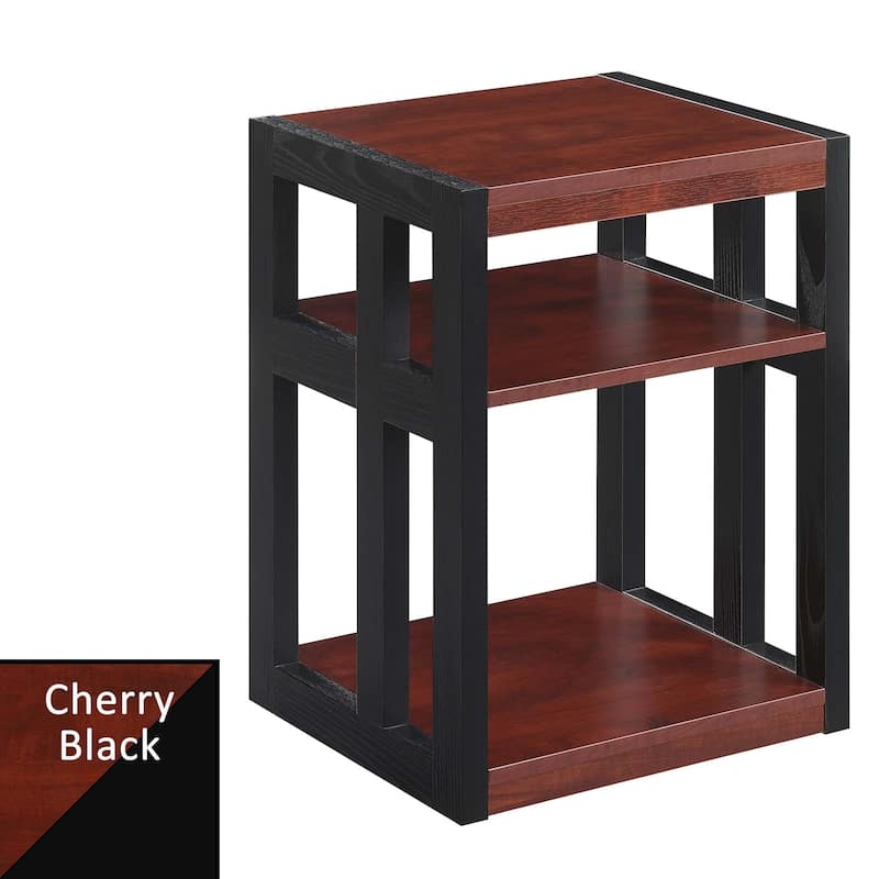 Convenience Concepts Monterey End Table with Shelves