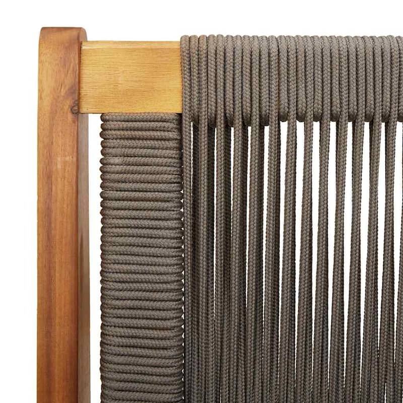 vidaXL Garden Furniture Grey 48.03 x 30.71 x 28.74 in - 48.03 x 29.92 x 28.74 in