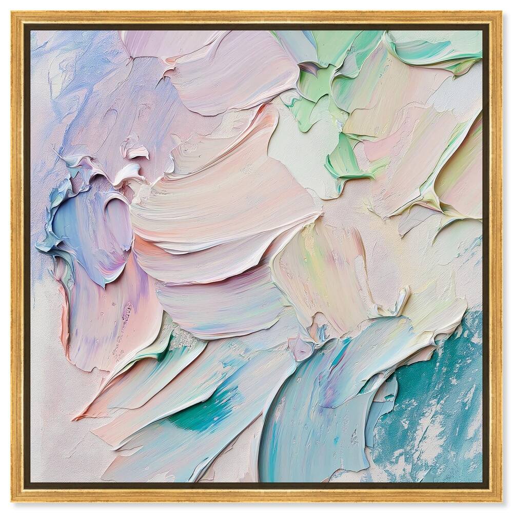 Flowing Mousse I Canvas by Art Remedy