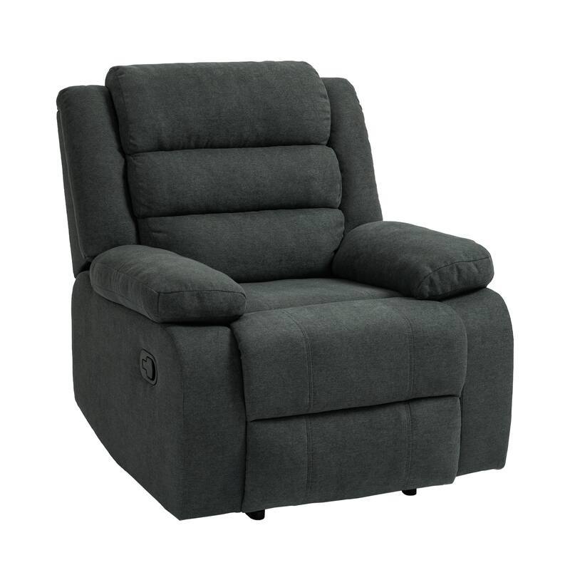 2Set Modern Lounger Adjustable Manual Recliner Chair