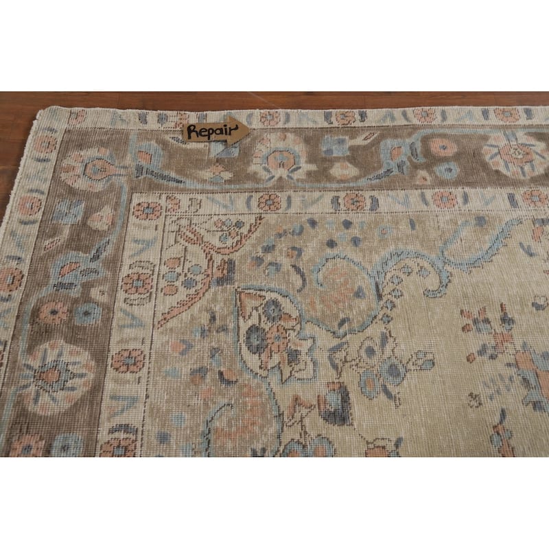 Tabriz Persian Area Rug Oriental Hand-Knotted Wool Carpet - 8'3"x 10'8"