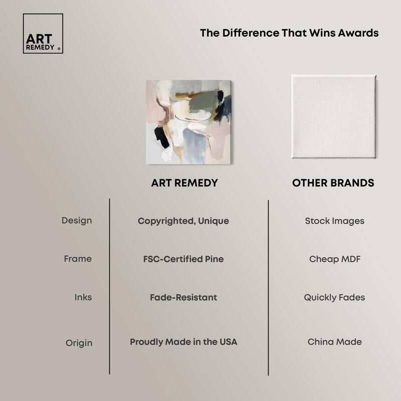 Softened Encounters II Canvas by Art Remedy, Gallery Wrapped