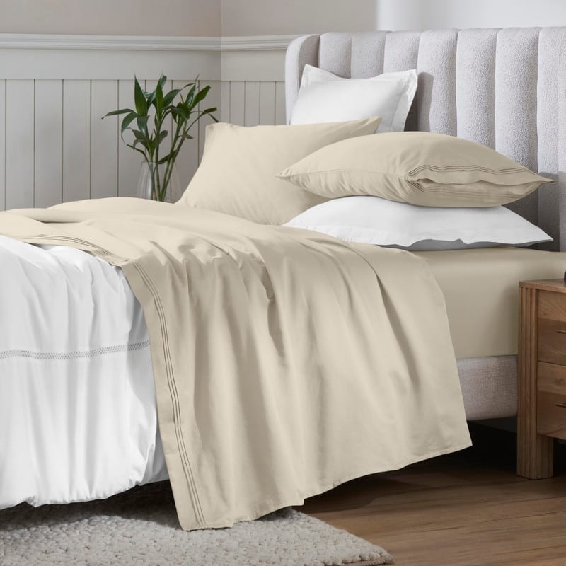 Superior Egyptian Cotton 650 Thread Count Deep Pocket Solid Sheet Set