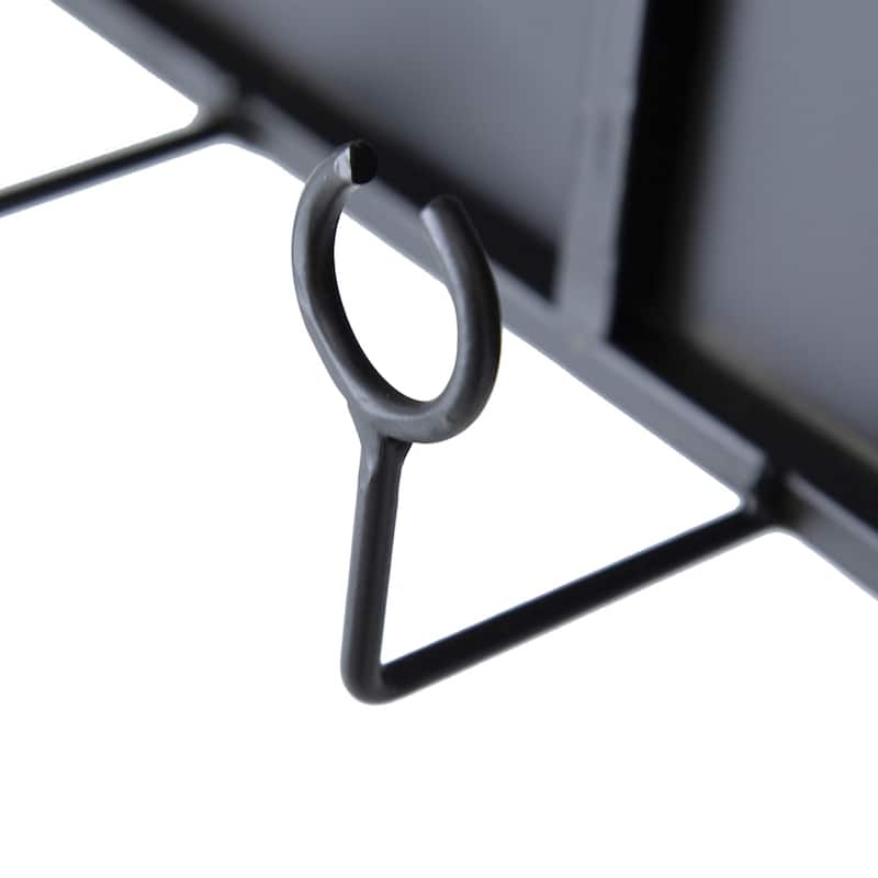 26x5.1x28.3" Floating Wine Bar Shelf w/Glass Holder & Display Shelves