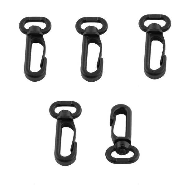 Luggage Bag Tent Band Strap Swivel Snap Hook Buckle Black 13mm