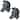 Design Toscano Whitechapel Manor Gargoyle Wall Sconces (Set of Two) - Grey