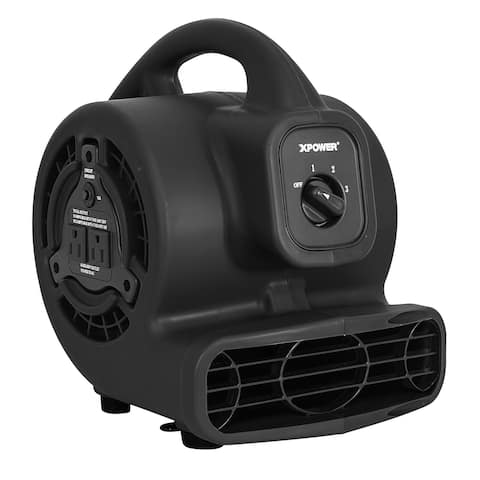 XPOWER 600 CFM Fan w/Outlets