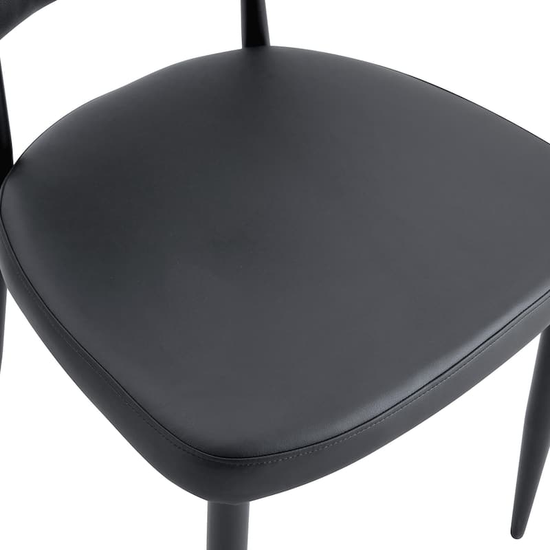 Ergonomic Dining Chair, With A Curved Backrest