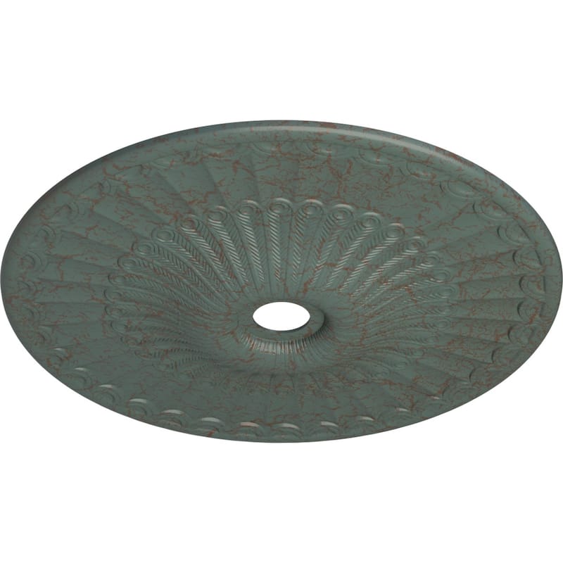 36 5/8"OD x 3 5/8"ID x 2 3/8"P Galveston Ceiling Medallion