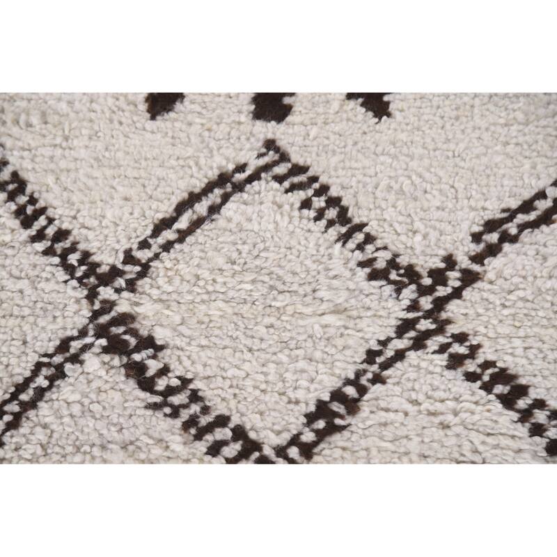 Tribal / Geometric Anatolian Turkish Runner Rug Handmade Wool Carpet - 2'11"x 9'9"