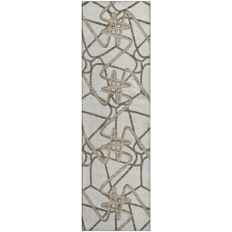 Premium Washable Super Soft Modern Maze Mayfield Rug