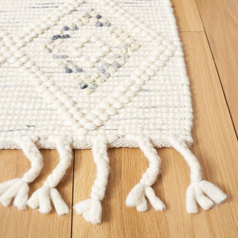 SAFAVIEH Handmade Natura Madlena Boho Jute & Wool Braided
