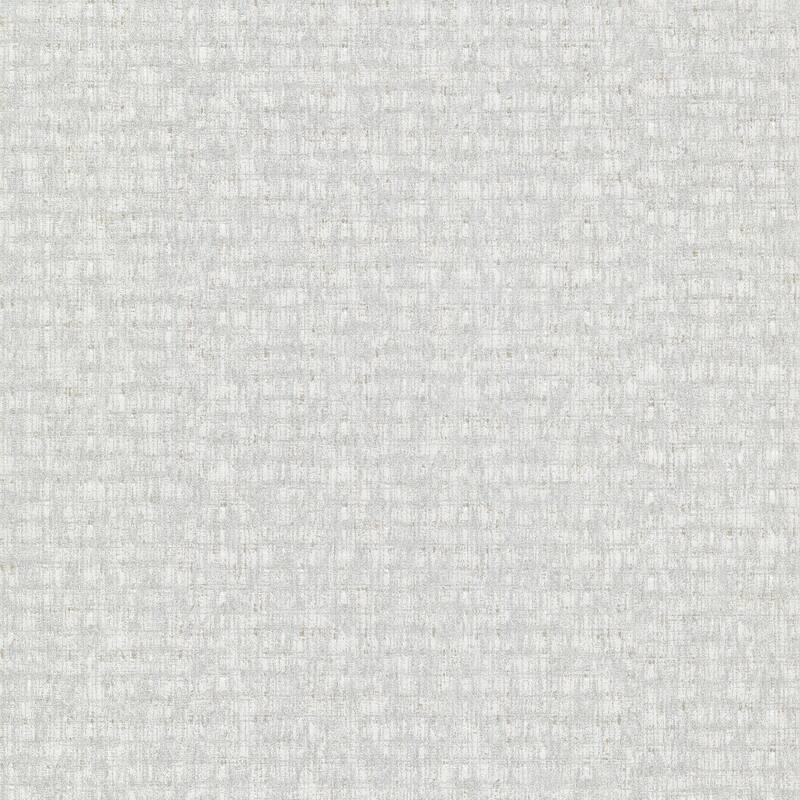 A-Street Prints Zeke Silver Imitation Fabric Wallpaper