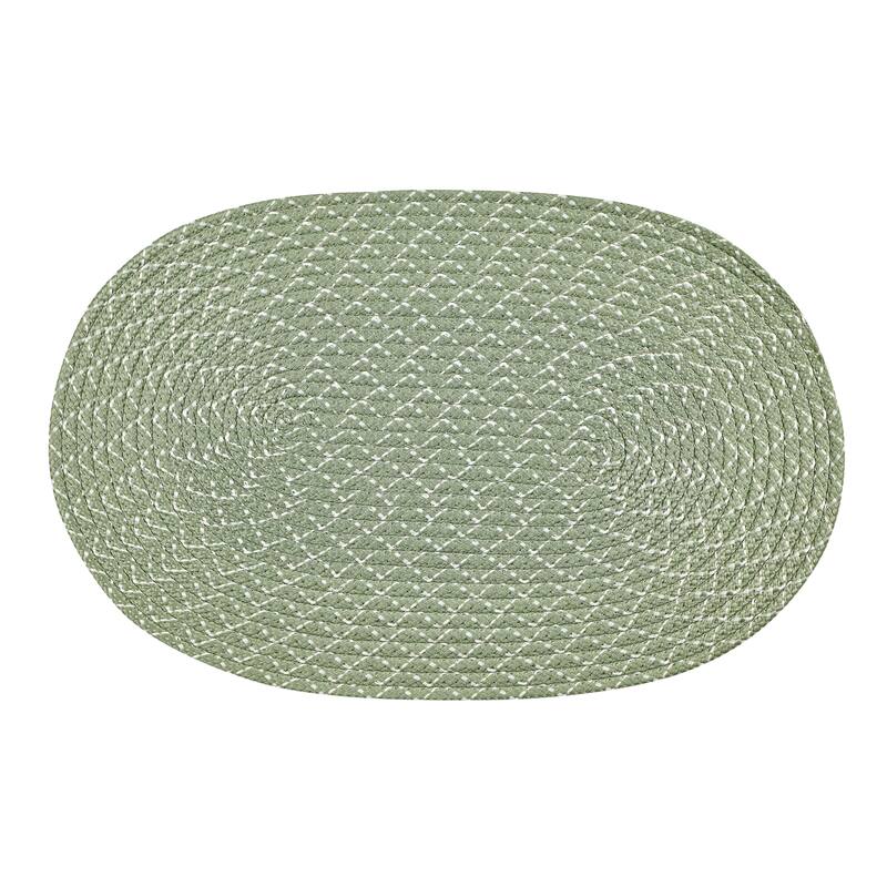 Better Trends Sunsplash Braid 100% Polypropylene Stain Resistant & Double Sided Reversible Indoor-Outdoor Area Utility Rug