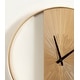 preview thumbnail 21 of 19, Kate and Laurel Ladd Round Numberless Wall Clock