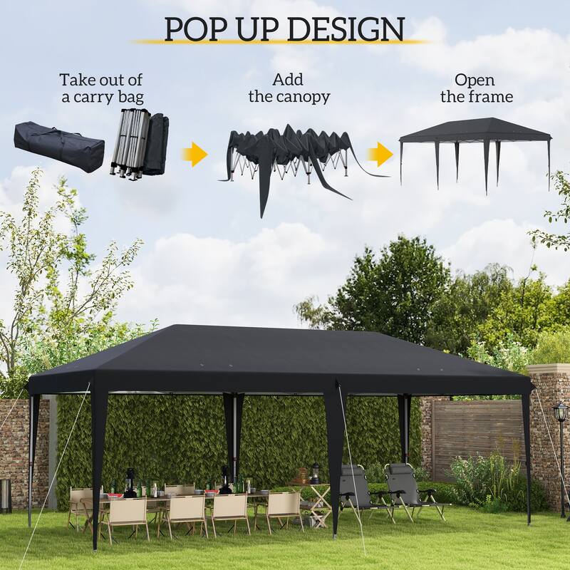 10' x 20' Pop Up Canopy Tent