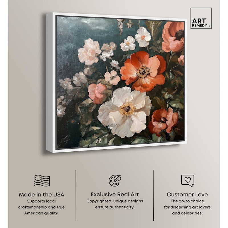 Petals in Abundance Canvas by Art Remedy
