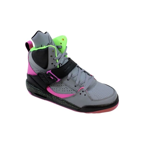 nike air jordan flight 45 high black pink