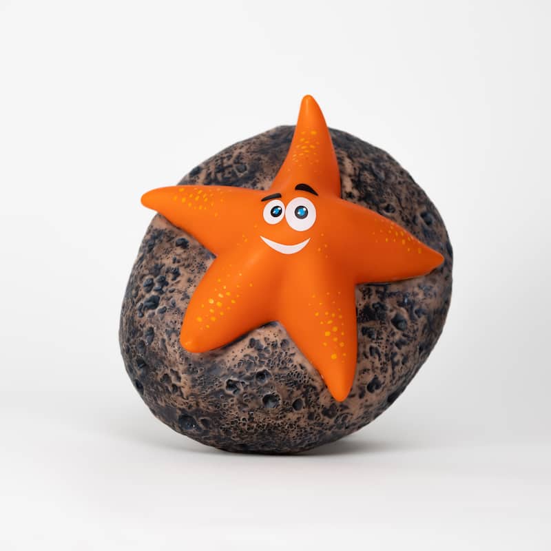 Blue Wave Starfish Floating Chlorine Dispenser- Orange