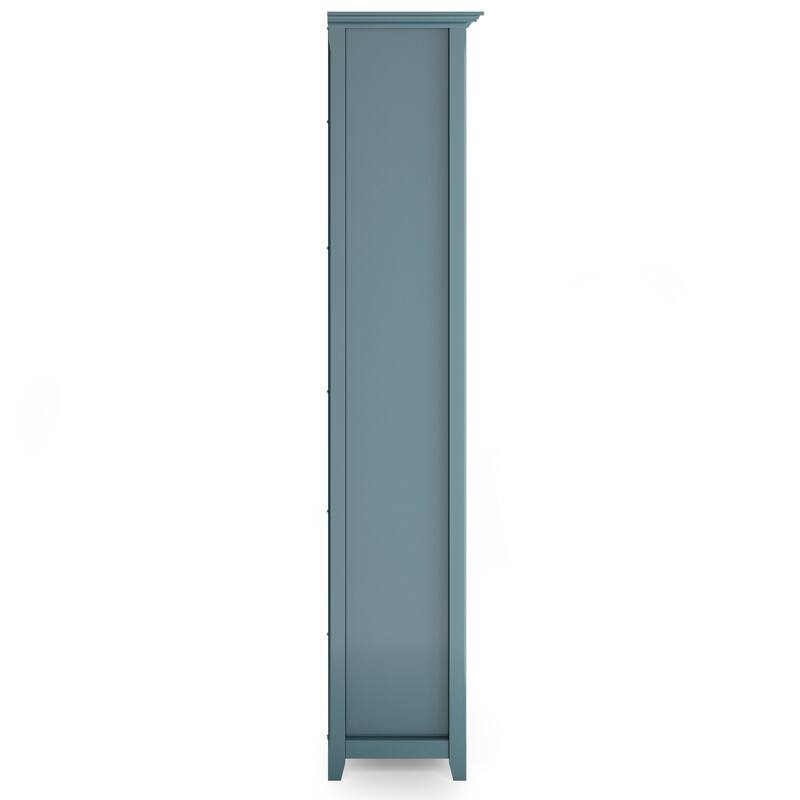 WYNDENHALL Halifax 30" Wide Solid Wood Transitional 5 Shelf Bookcase - 30"w x 14"d x 70" h