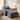 Oversized Corduroy Chaise Lounge Armchair with Ottoman and Cushion