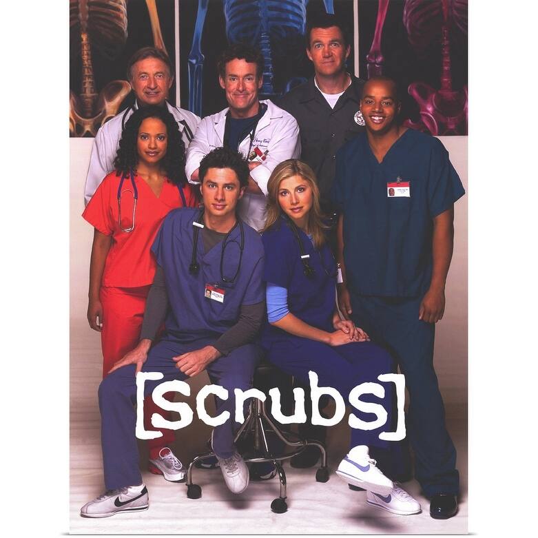 "Scrubs (TV) (2001)" Poster Print - Multi