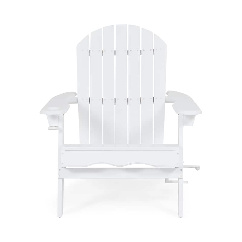 Bellwood Acacia Wood Folding Adirondack Chair by Christopher Knight Home