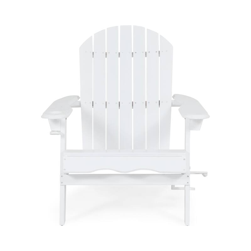 Bellwood Outdoor Acacia Wood Folding Adirondack Chairs (Set of 2) by Christopher Knight Home