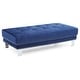 preview thumbnail 21 of 22, Derek Oversized Velvet Ottoman