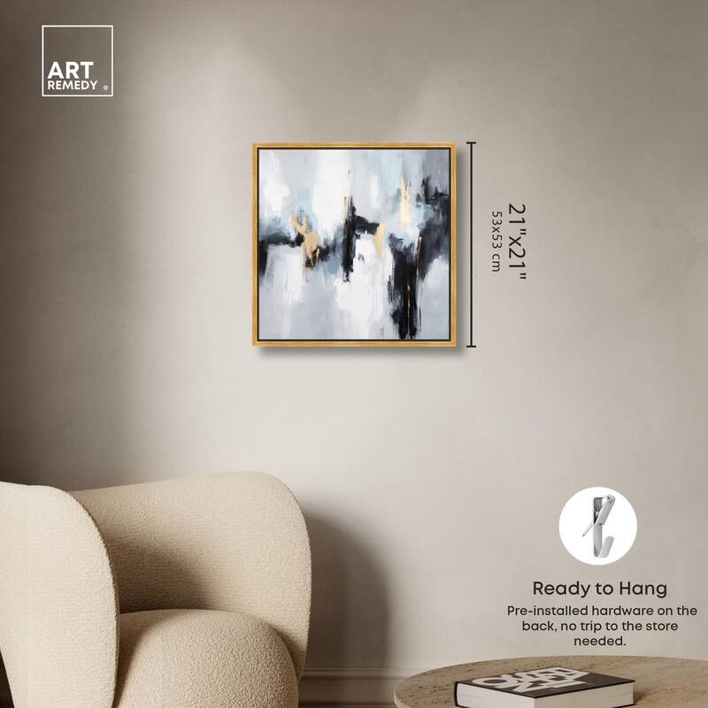 Turbulence II Canvas by Art Remedy