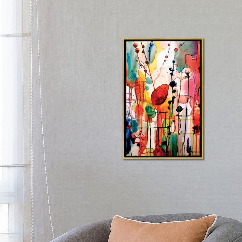 iCanvas "Le Troubadour" by Sylvie Demers Framed Canvas Print