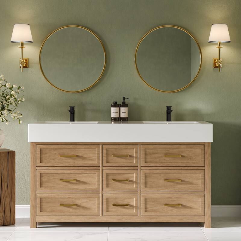 Single Hole Bathroom Faucet with Drain Assembly, Single Handle Bathroom Sink Faucet