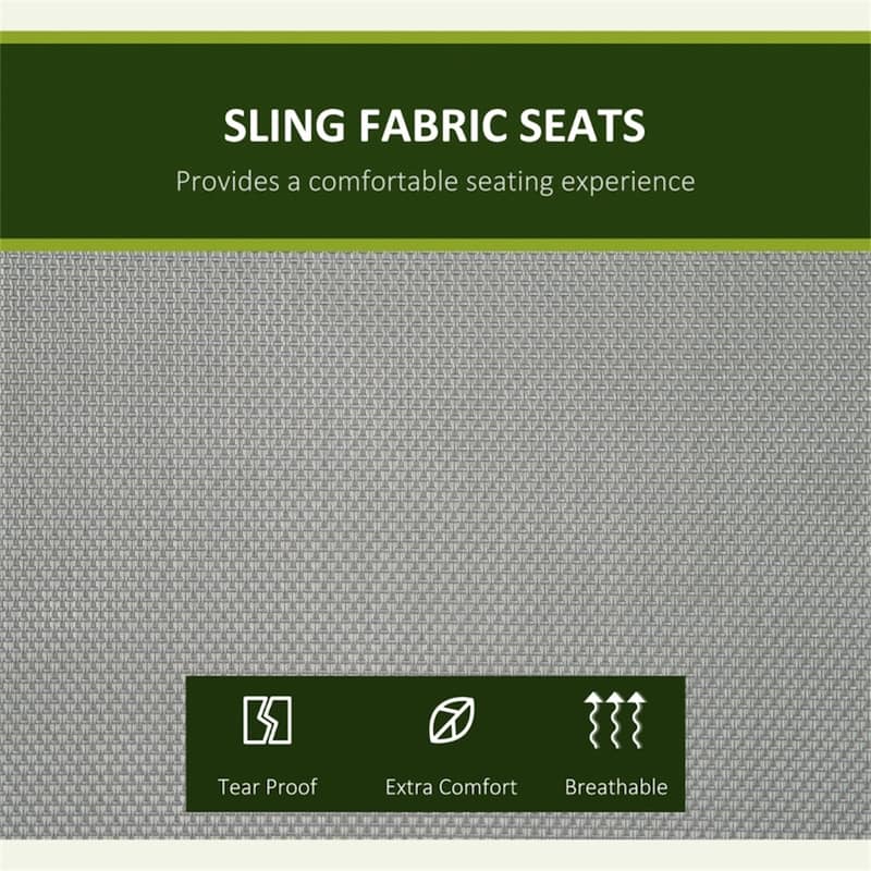 Outdoor Patio Swing Chair for 3 Adults with Adjustable Canopy