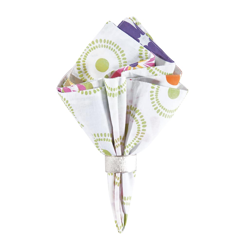 Lilly Cotton Reversible Napkin Set of 6 - Set of 6